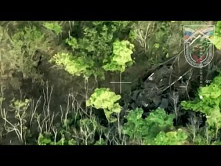 Краткий видео отчёт по сгоревшей техники противника в районе н.п.Пятихатки.