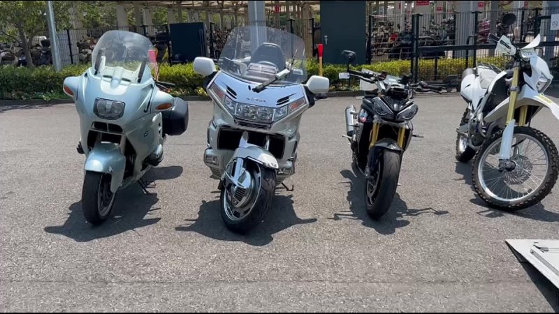 Мотоциклы с аукциона BDS