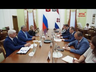 8 августа состоялась встреча Главы Мордовии и директора Спортивной федерации пожарных и спасателей Казахстана