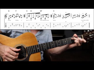 Paul Simon  American Tune  Fingerstyle Guitar Lesson   Part 2