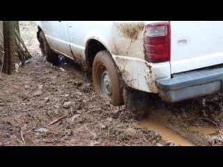 Ranger stuck in the mud Feb 2018