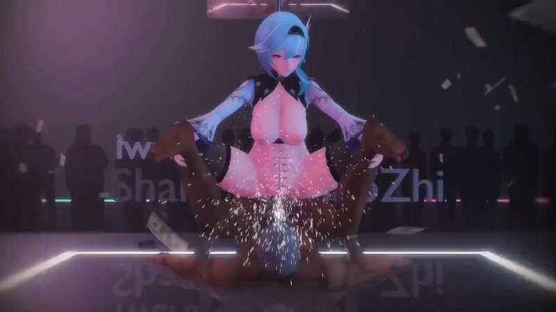 Eula Эола Genshin Impact MMD