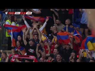 Уэльс  Армения | Квалификация Евро-2024. Лучшие моменты матча