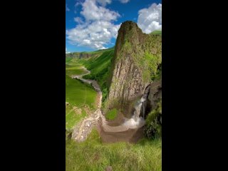 Мощнейший водопад Каракая-Су_Джилы-Су, КБР