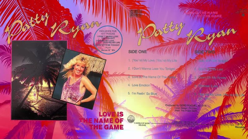 Patty Ryan – Love Is The Name Of The Game  [Album, 1988]