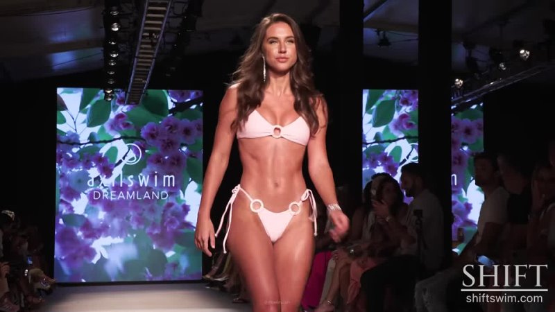 AXILSWIM 2023 4 K Bikini and Swimwear Show ft Supermodels KAMILA DAVIES and BRITT