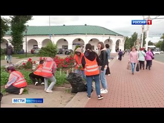 Сотни юных костромичей стали участниками трудовых отрядов. Репортаж ГТРК Кострома