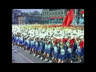 Всесоюзный парад физкультурников 1945 _ Union parade of athletes on Red Square