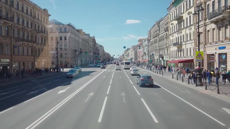 Ausflug mit dem Bus durch die Hauptstadt des Russischen Reiches, St.