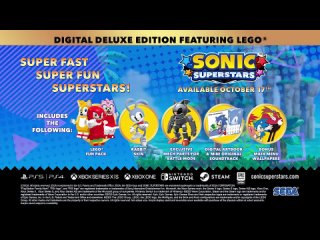 Sonic Superstars - Multiplayer Trailer (720p)
