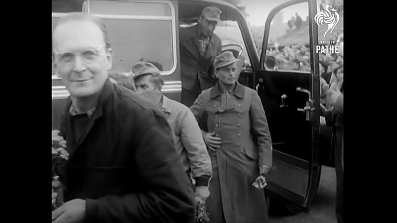 WWII German Prisoners Return Home
