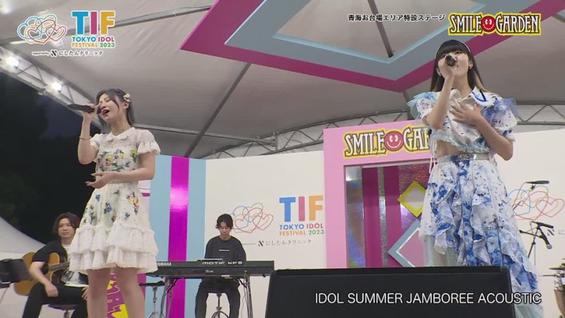 2023 08 05 18 51 Smile Garden IDOL SUMMER JAMBOREE ACOUSTIC Ootake Hitomi ( AKB48), Kudou Mika ( Gunjou no