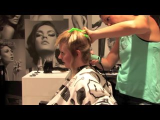 TA77.net - Meagan - Pt 2： Long Blonde Hair to Undercut Bob (Free Video)