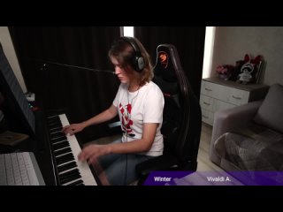 🇺🇸 🎼👩🎹🔊 2023 08 14 Piano ❤ !boosty [Twitch Streams] (Playing the piano)