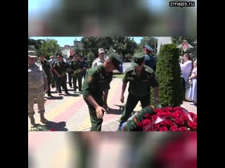 На территории российской военной базы в Южной Осетии состоялись мероприятия, посвященные 31-й годовщ