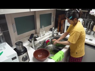 [[햄지]Hamzy] Настоящий Мукбанг :) Жареный рис с редисом и кимчи с сумасшедшей текстурой! ☆ Соевый суп