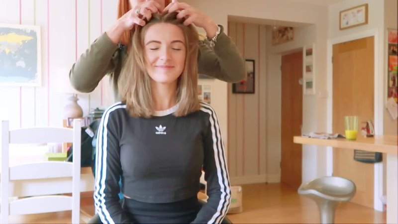 Brooke Francis - Hair Transformation - Cutting 17 inches of hair - Little Princess Trust