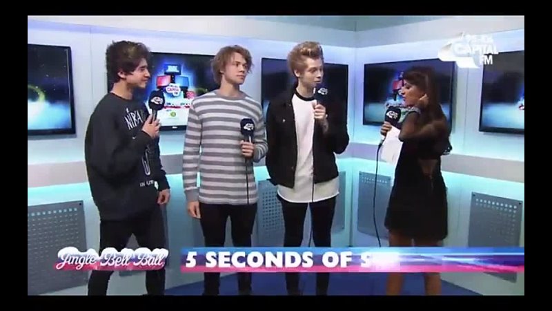 5SOS’ Calum Hood Picks Taylor Swift As His FAVE At The Jingle Bell Ball 2014