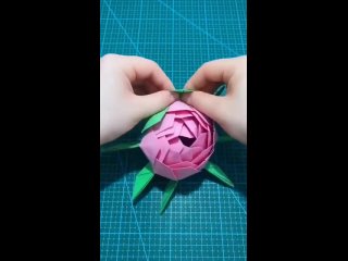 Лотос оригами
