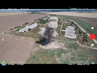 Неподалеку от Чаплынки правоохранители уничтожили крупный схрон с боеприпасами ВСУ