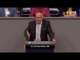“Das wird seine Konsequenzen haben!“ - Dr. Christian Wirth💙 - AfD- Bundestag an den “Verfassungsschutz“