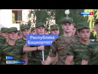 Комаров поздравил юнармейцев и кадетов с началом смены лагеря “Гвардеец“