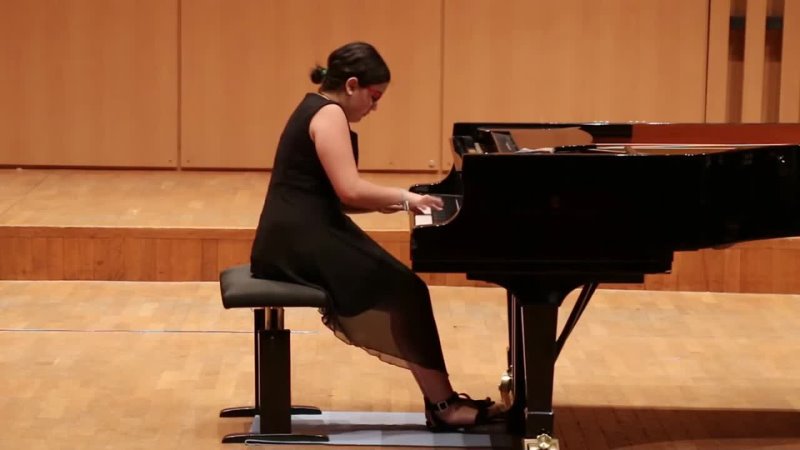 CHOPIN - Polonaise en sol dièse mineur - Carmen SOTTILE (13 ans) - 1er prix de piano concours FLAME