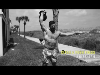 Build a KILLER V-Taper With a Single Kettlebell   Chandler Marchman