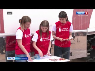 Калининградцы смогут поучаствовать в Субботе доноров