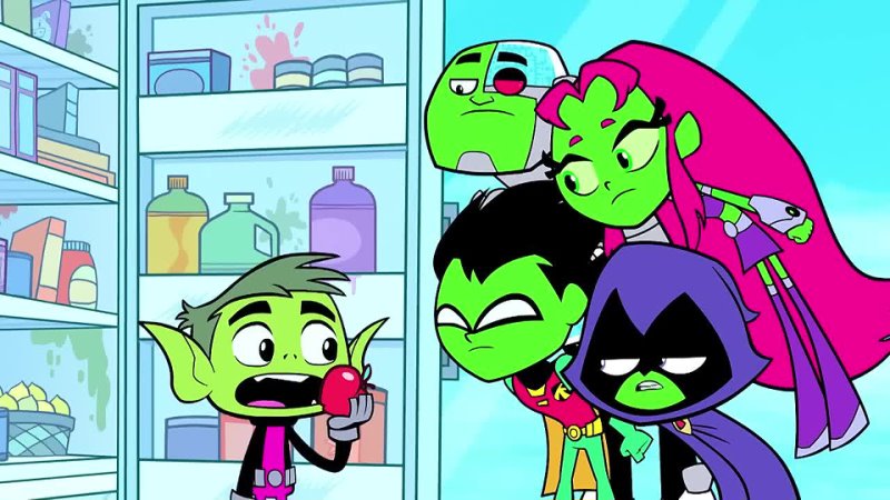 Mega Vegetables Teen Titans Go Cartoon Network