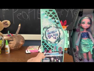 [The Doll Queen] Monster High Skulltimate Secrets Series 2 Fearidescent Lagoona Blue Unboxing Review