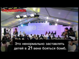 L'POUSE DU PREMIER MINISTRE ARMNIEN ANNA HAKOBYAN N'A PAS REMARQU LES ENFANTS MORTS DANS LE DONBASS