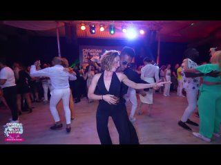 Alain Rueda & Katerina Mik ~ salsa social dancing @ CSSF, Rovinj