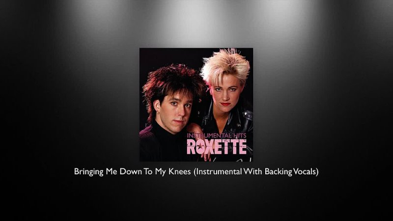 Roxette Bringing Me Down To My Knees ( Instrumental With Backing