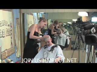 curlyathaircutdotnet - WOULD YOU SHAVE YOUR HEAD FOR $500？ AMEY SAYS ＂YES＂ DVD 272 HAIRCUT.NET PLEASE SUBSCRIBE