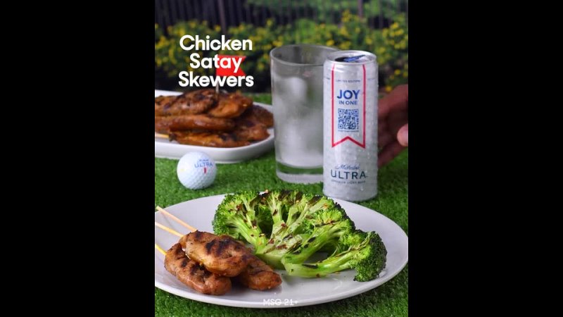 Grab an ice cold Michelob ULTRA and nosh the 19th Hole with yummy recipes inspired by Brooks