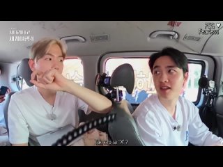 [РУС.САБ] 230811 Кругосветное путешествие по Лесенке ЕХО 4. Эпизод 1 /  [] Travel the World on EXO’s Ladder 4, episode 1