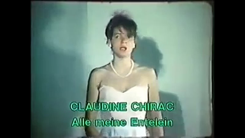 Claudine Chirac – Alle Meine Entelein – 1984