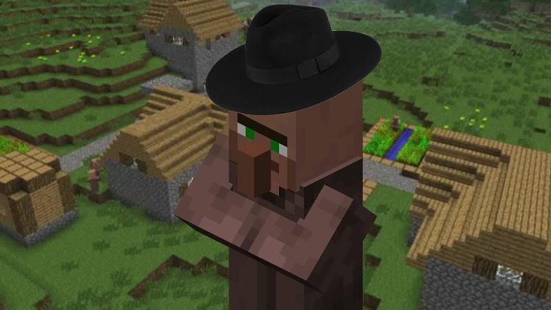 Minecraft Villager Billie