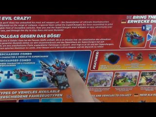 Skylanders Superchargers Starter Pack Стартовый Комплект Cкайлендерс - Распаковка