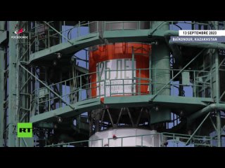 Baïkonour : la fusée de la mission Soyouz MS-24 a été acheminée sur le pas de tir