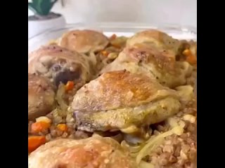 Курица с гречкой