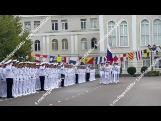 Первокурсники Президентского кадетского училища  приняли присягу и сменили пустые ленты на ленты с названием учебного заведения