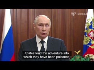 Putin Full Speech 6/26/23 Subtitled and Dubbed Versions