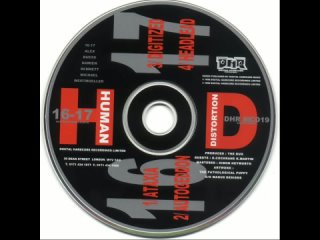 16-17. Human Distortion (1998). CD, EP. Switzerland. Prog, RIO/Avant-Prog, Industrial Punk Jazz, Electronic, Experimental.