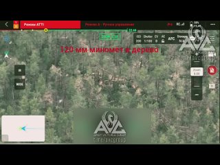 Артиллеристы и минометчики громят позиции боевиков в лесу под Кременной