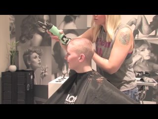 TA77.net - Amanda LV - Pt 2： Buzzes Her Long Blonde Hair Off (Free Video)