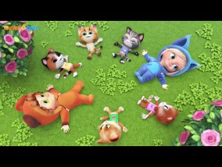 🤩 Five Little Kittens Jumping on the Bed and More Kids Songs   Nursery Rhymes by Dave and Ava 🤩