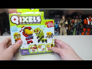 Самоделки QIXELS 8 bit (Квиксельные герои комиксов и игр своими руками)