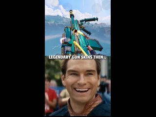 Papa Joe Legendary Gun Skins Then vs Now